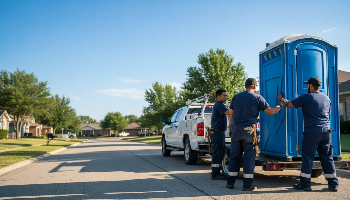 Portable Toilet Rental in Stanton, MI near me